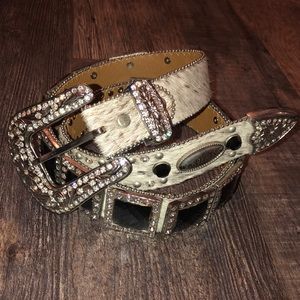 Western Rhinestone Belt